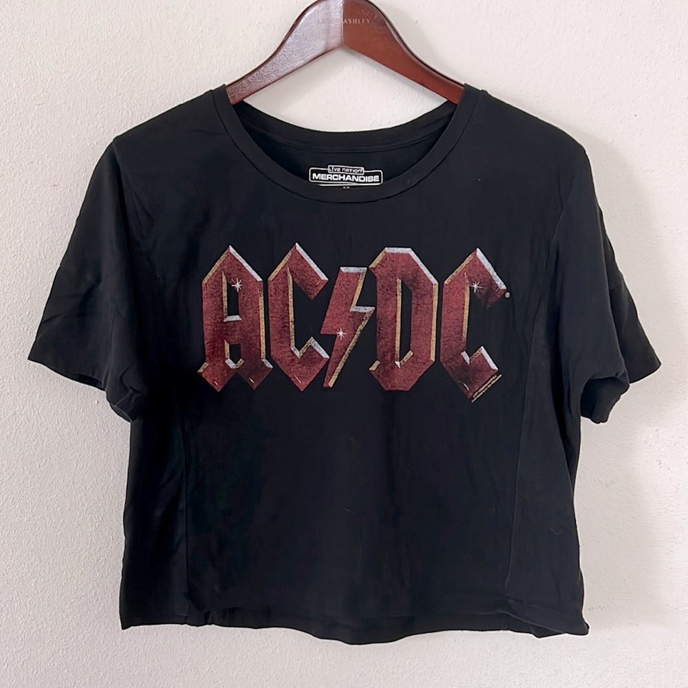 ACDC Crop Top